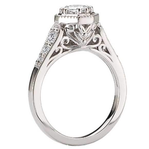 Romance Halo Diamond Ring - Picture 4 of 4